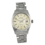 ROLEX - a gentleman's Oyster Perpetual Air-King-Date Precision bracelet watch. Circa 1967. Stainless