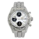 BREITLING - a gentleman's Aeromarine Colt chronograph bracelet watch. Stainless steel case with