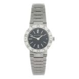 BULGARI - a lady's Bulgari bracelet watch. Stainless steel case. Reference BB 23 SS, serial L357774.