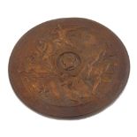 National Art Competition, an electrotype bronzed repoussÚ medal by A Vechte, young bust of