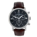 BAUME & MERCIER - a gentleman's Classima chronograph wrist watch. Stainless steel case. Reference