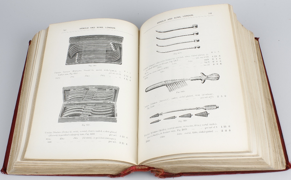An early 20th century Arnold & Sons Trade Catalogue Of Surgical Instruments and Appliances, - Image 5 of 6