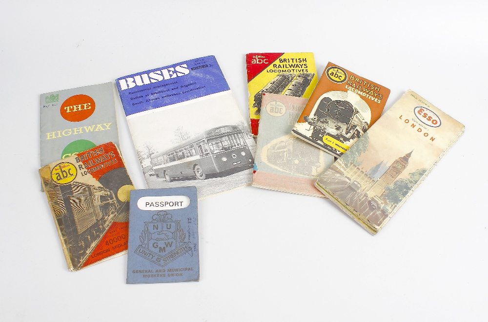 A good mixed selection of transport related books and magazines. To include model railway and die