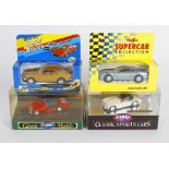 Four boxes containing a good mixed selection of assorted die cast model vehicles. To include