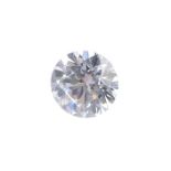 (171736) A brilliant-cut diamond, weighing 0.30ct. Accompanied by report number 1169562768, from the