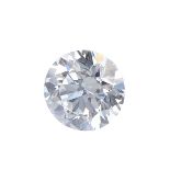 (180626) A pair of brilliant-cut diamonds, each weighing 0.30ct. Accompanied by report numbers