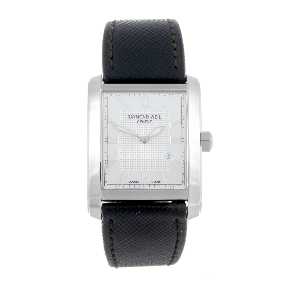 RAYMOND WEIL - a gentleman's Don Giovanni wrist watch. Stainless steel case. Reference 9975,