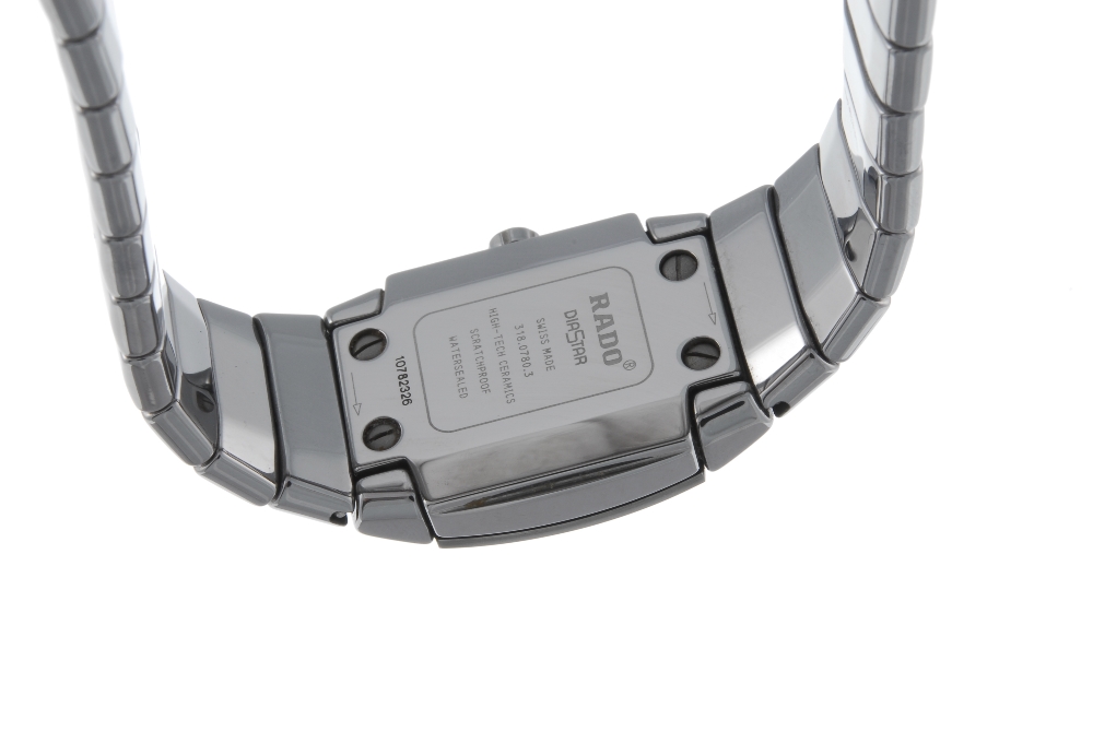 RADO - a lady's Sintra bracelet watch. Ceramic case with stainless steel case back. Reference 318. - Image 2 of 4