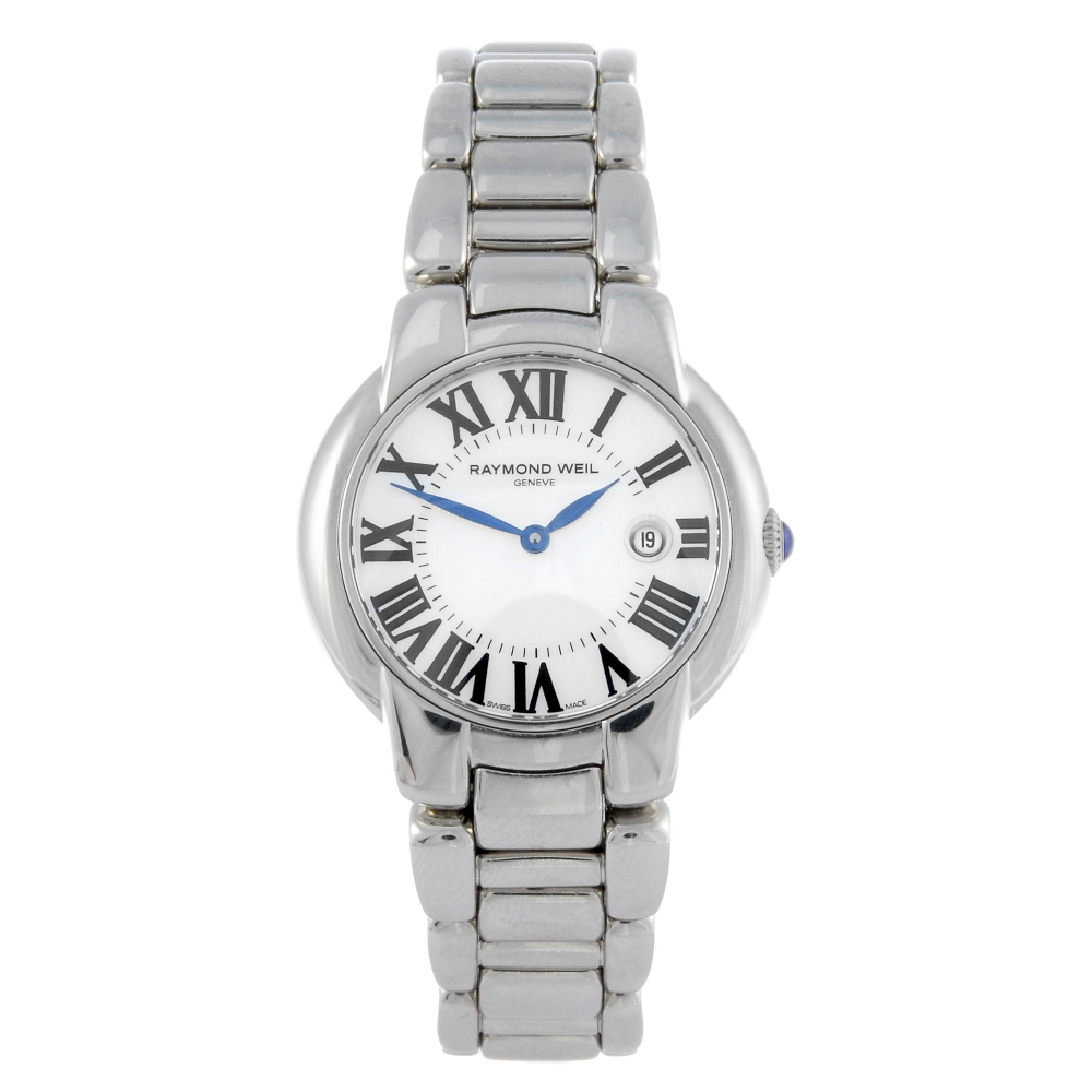 CURRENT MODEL: RAYMOND WEIL - a lady's Jasmine bracelet watch. Stainless steel case. Reference 5229,