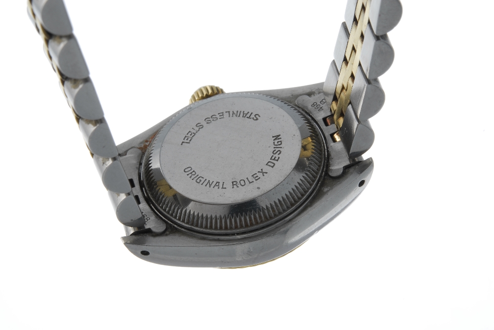 ROLEX - a lady's Oyster Perpetual Datejust bracelet watch. Circa 1987. Stainless steel case with - Image 2 of 4