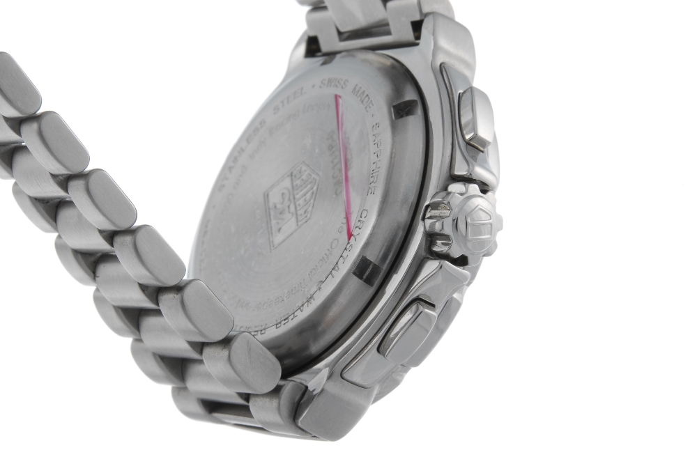 TAG HEUER - a gentleman's Indy 500 chronograph bracelet watch. Stainless steel case with - Image 3 of 4