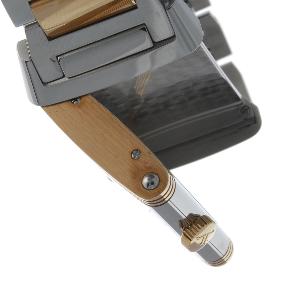 CURRENT MODEL: JAEGER-LECOULTRE - a lady's Grande Reverso Ultra Thin bracelet watch. Bi-metal - Image 3 of 4