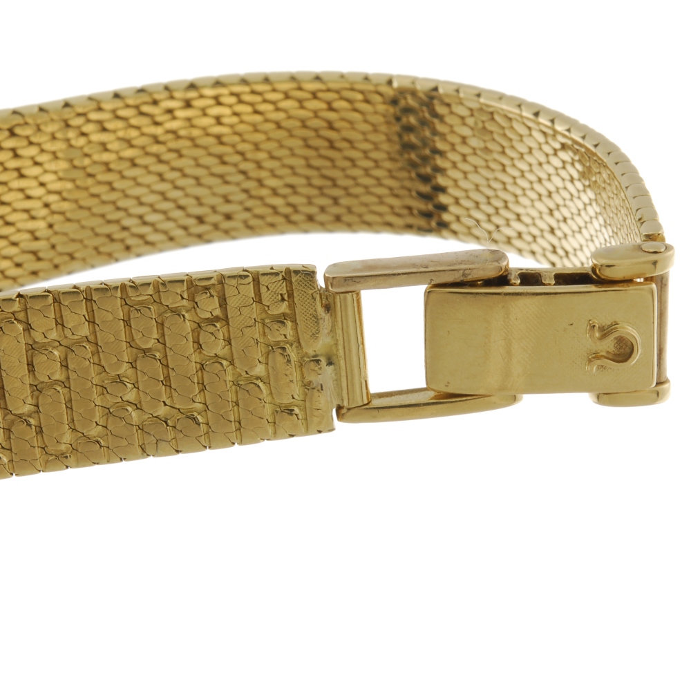 OMEGA - a lady's De Ville bracelet watch. 18ct yellow gold case, hallmarked London 1965. Signed - Image 4 of 5