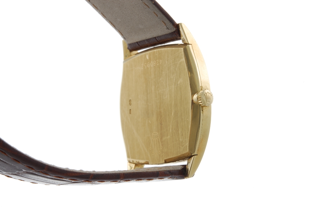 ROLEX - a Cellini wrist watch. Circa 1975. 18ct yellow gold case. Reference 3805, serial 4280952. - Image 3 of 4