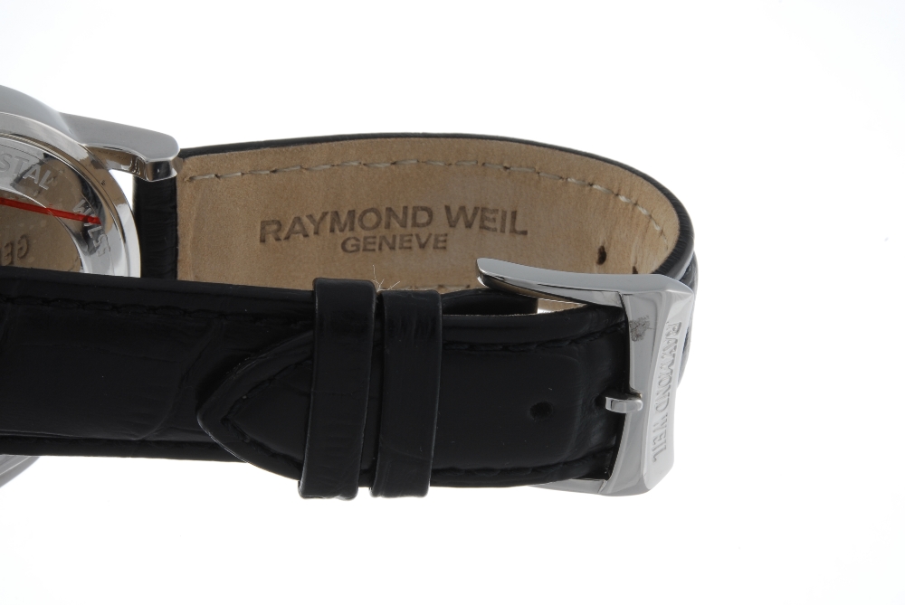 RAYMOND WEIL - a gentleman's Tradition Cuarzo Mapfre 75 Anos wrist watch. Stainless steel case. - Image 3 of 4