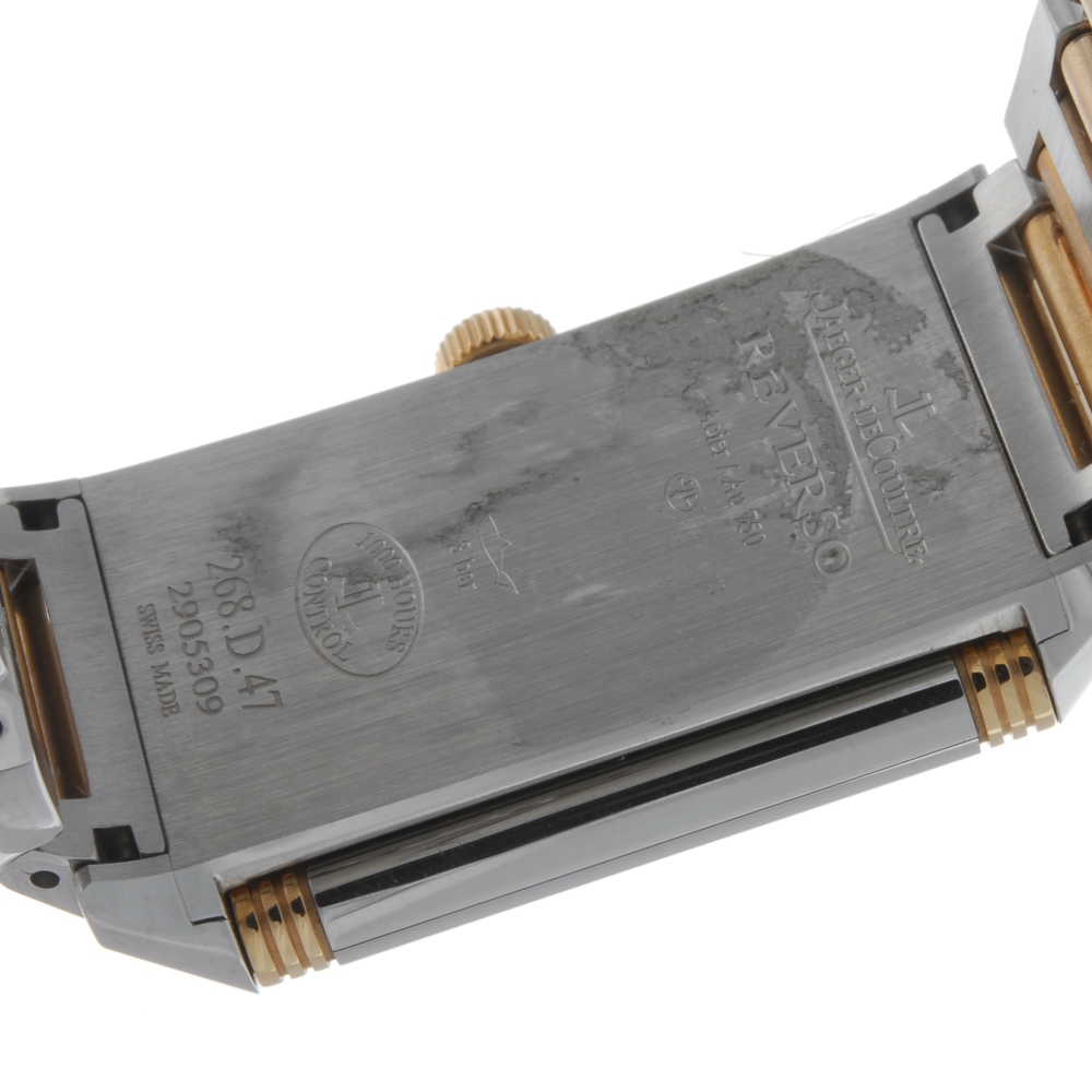 CURRENT MODEL: JAEGER-LECOULTRE - a lady's Grande Reverso Ultra Thin bracelet watch. Bi-metal - Image 2 of 4