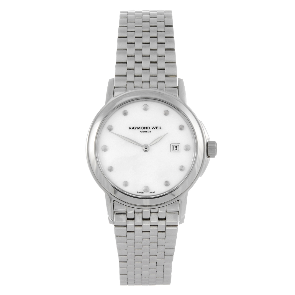 RAYMOND WEIL - a lady's Tradition bracelet watch. Stainless steel case. Reference 5966, serial