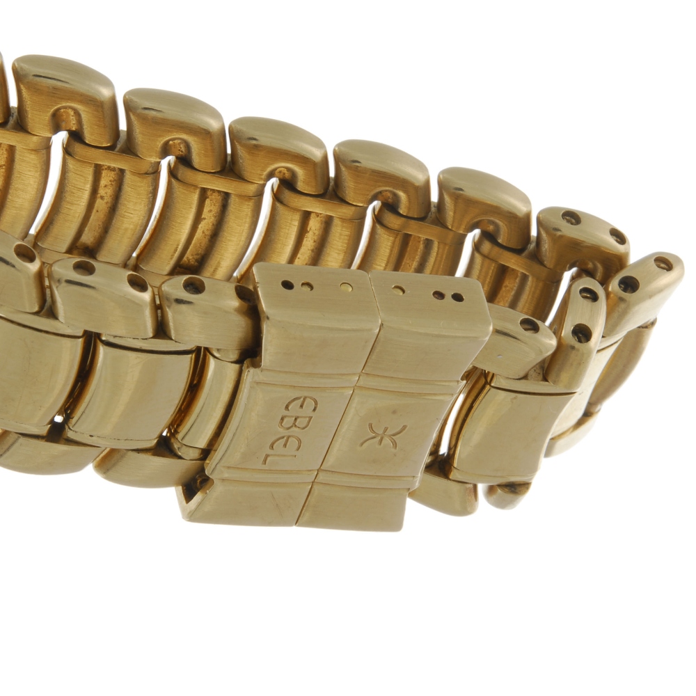 EBEL - a gentleman's 1911 bracelet watch. 18ct yellow gold case. Numbered 75104206 E8187241. - Image 4 of 4