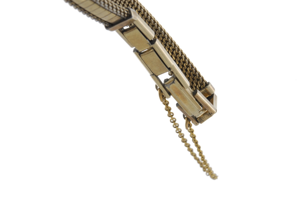 ROLEX - a lady's bracelet watch. 9ct yellow gold case with presentation inscription to rear, - Image 4 of 4