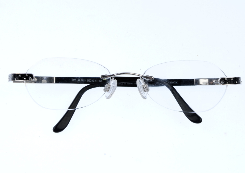 DANIEL SWAROVSKI - two pairs of prescription glasses. To include a pair designed with rimless frames - Image 3 of 7