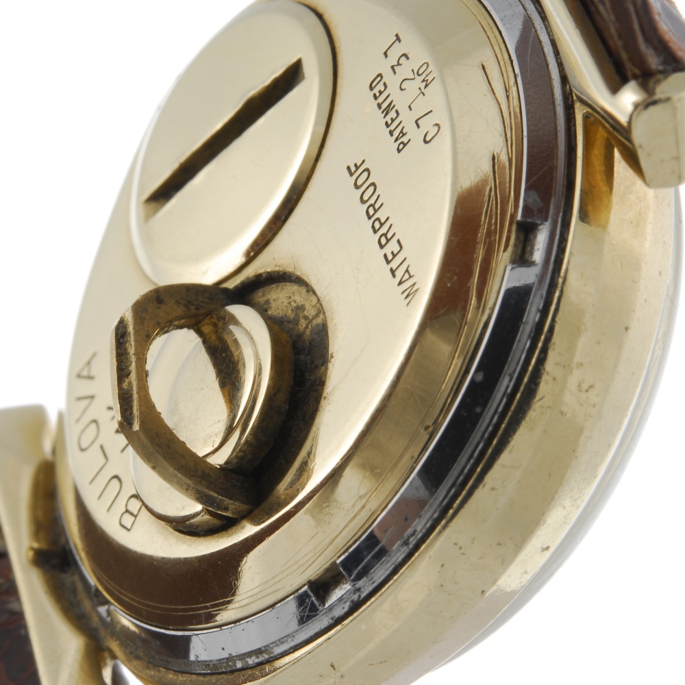 BULOVA - a gentleman's Accutron wrist watch. Yellow metal case, stamped 14K. Numbered C71231 M0. - Image 3 of 4