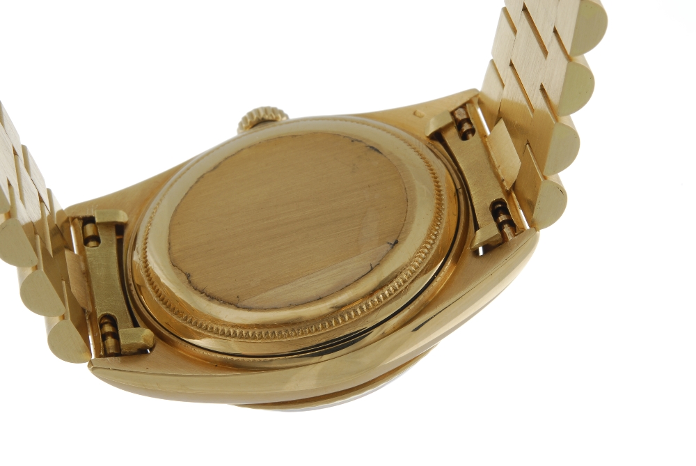 ROLEX - a gentleman's Oyster Perpetual Day-Date bracelet watch. Circa 1960's. 18ct yellow gold - Image 2 of 4