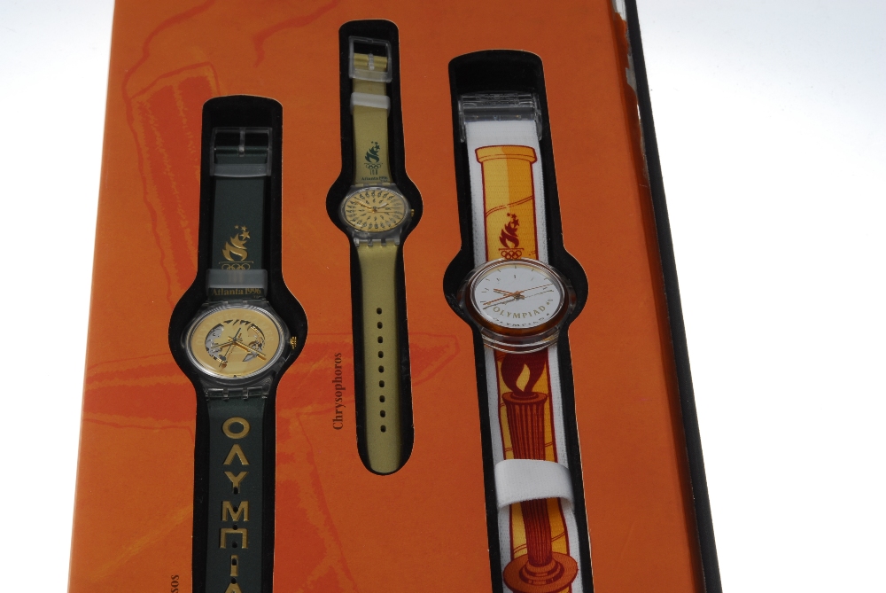 SWATCH - a limited edition Swatch Centennial Olympic Games Collection, For Honour and Glory, - Image 4 of 6