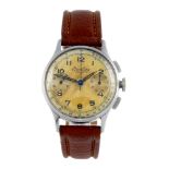 BREITLING - a gentleman's Premier chronograph wrist watch. Stainless steel case. Reference 789,