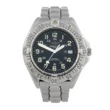 BREITLING - a gentleman's Aeromarine Colt bracelet watch. Stainless steel case with calibrated