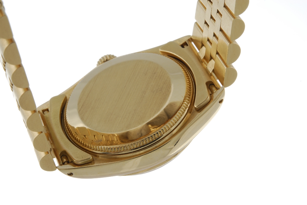 ROLEX - a mid-size Oyster Perpetual Datejust bracelet watch. Circa 1978. 18ct yellow gold case - Image 2 of 4