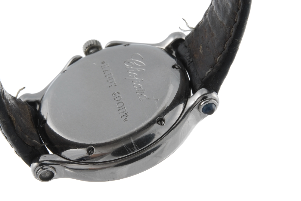 CHOPARD - a lady's Happy Sport wrist watch. Stainless steel case. Reference 8236, serial 387557. - Image 2 of 4