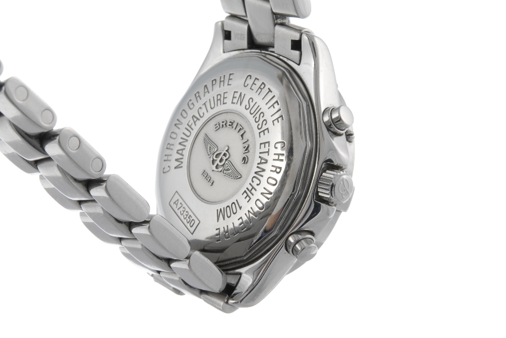 BREITLING - a gentleman's Aeromarine Chrono Colt chronograph bracelet watch. Circa 2002. Stainless - Image 3 of 4