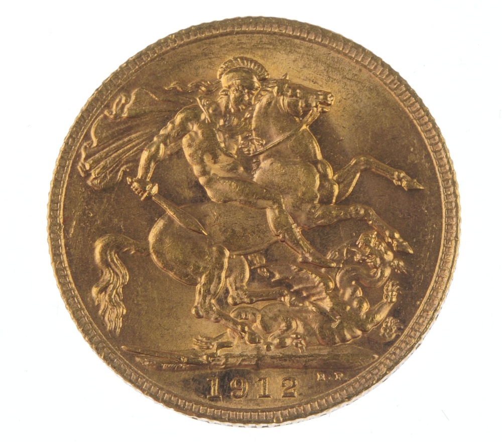 George V, Sovereign 1912. Extremely fine. Extremely fine. - Image 3 of 3