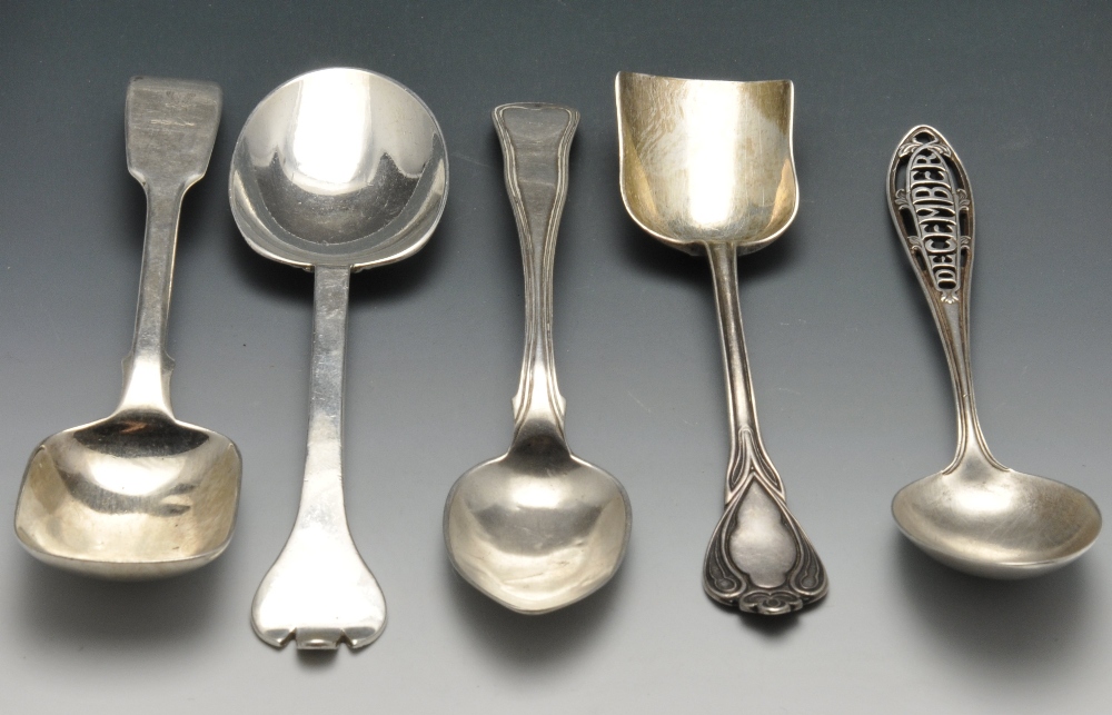 A selection of George III and later silver spoons, to include some having engraved and initialled - Image 11 of 11