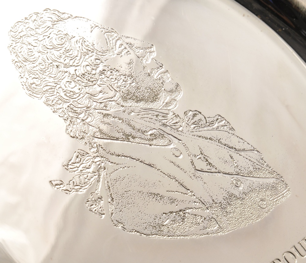 A cased 1970's silver dish commemorating the bi-centenary of the Birmingham Assay Office 1773- - Image 5 of 8