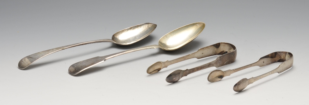 An Edwardian set of six silver coffee spoons in Albany pattern with shell bowls, hallmarked - Image 9 of 9