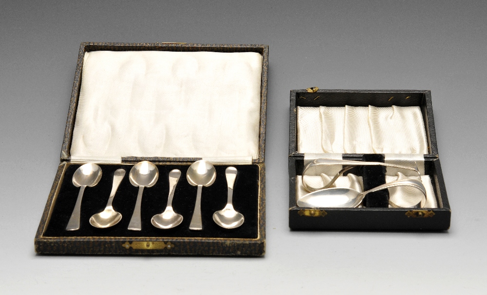 Three George III silver Old English pattern teaspoons, hallmarked Solomon Hougham, London 1803.