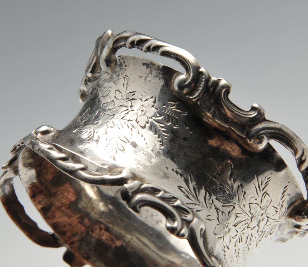 A selection of forty Victorian and later silver napkin rings of various styles, many with personal - Image 3 of 8