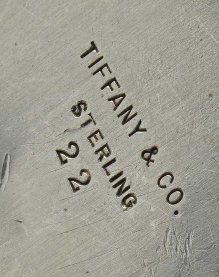 An American ashtray by Tiffany of plain bulbous form, stamped Tiffany & Co, Sterling 22, height - Image 9 of 15