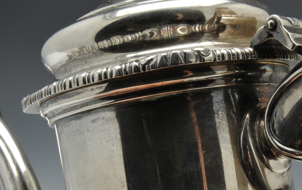 A 1960's silver tea service, comprising teapot, coffee pot, cream jug and twin-handled sugar bowl, - Image 6 of 12