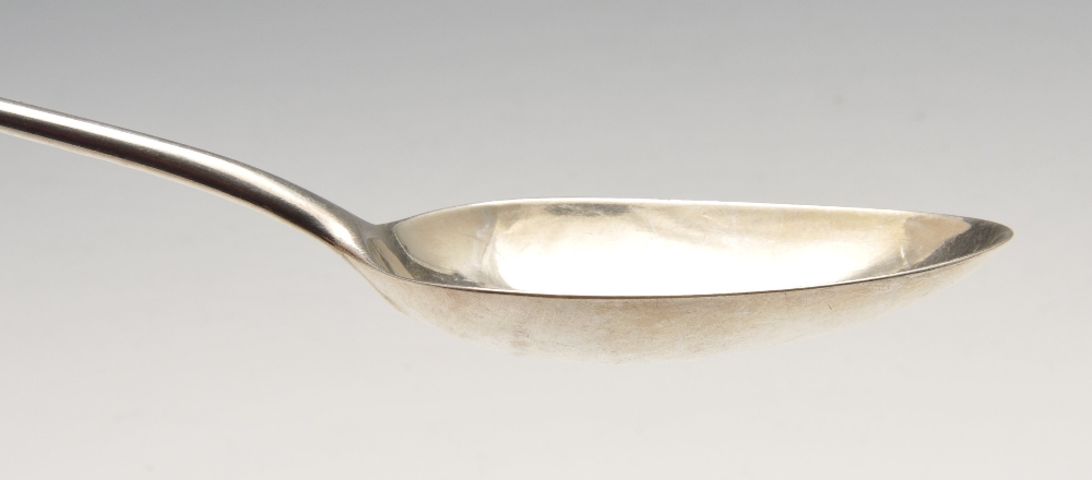 A George III silver Old English pattern basting spoon. Hallmarked John Spackman II, London 1778. - Image 3 of 6