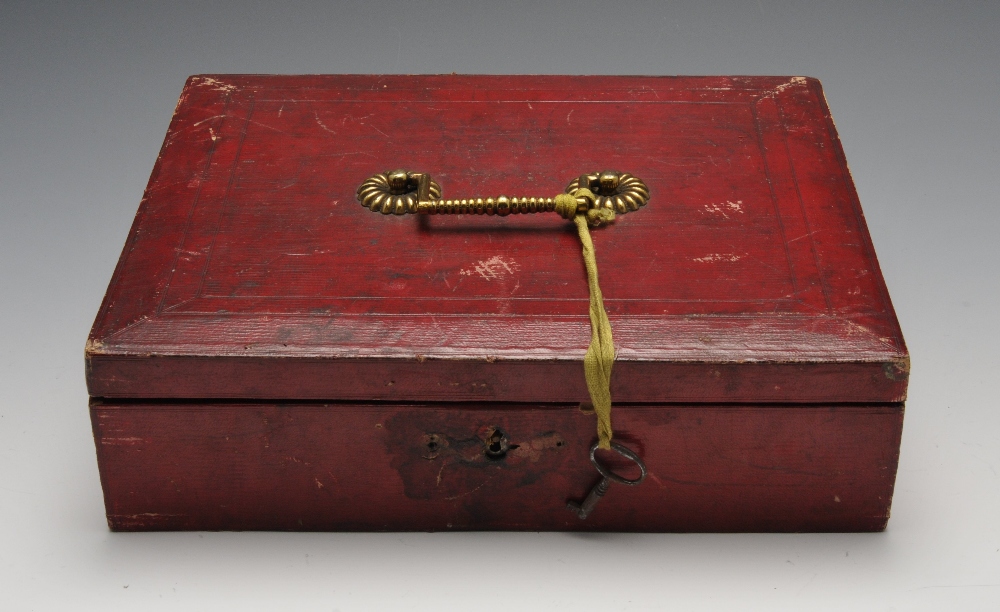 A George IV cased set of silver mounted fruit knives and forks for eighteen place settings and - Image 2 of 6