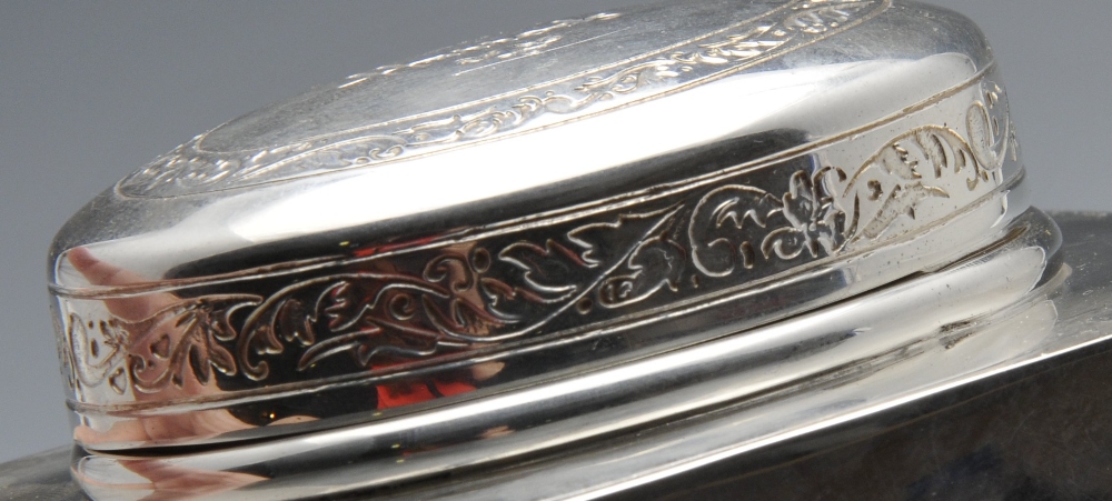 A silver plated pedestal soup tureen and cover of plain circular form with gadrooned rim and lion - Image 11 of 14