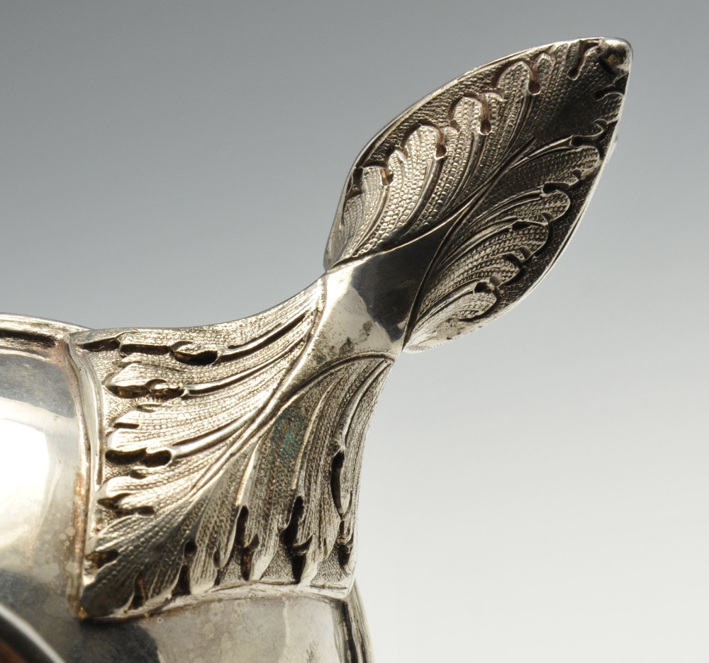 A silver plated spoon warmer modelled as an Aladdin style lamp, of oval form with beaded borders and - Image 6 of 6