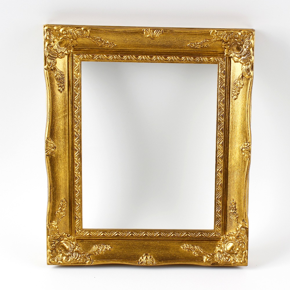 A group of gilt picture frames. To include five pairs, various square and rectangular, assorted