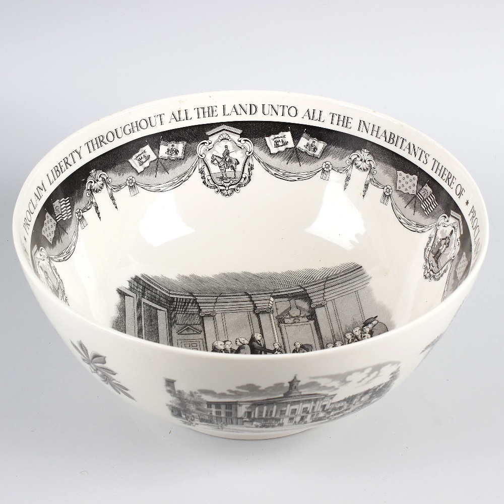 A Wedgwood Philadelphia bowl, designed for the Bailey Banks and Biddle Co., 12 x 5.5 (30.5cm x