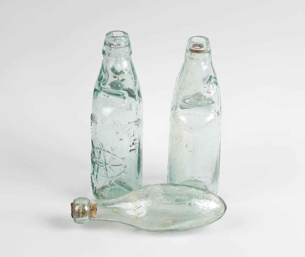 Two boxes containing a large collection of assorted glass bottles Walsall and surroundings, to