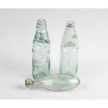 Two boxes containing a large collection of assorted glass bottles Walsall and surroundings, to