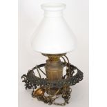 A late 19th Century ceiling light with a