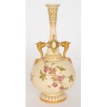 A late 19th Century Royal Worcester blus